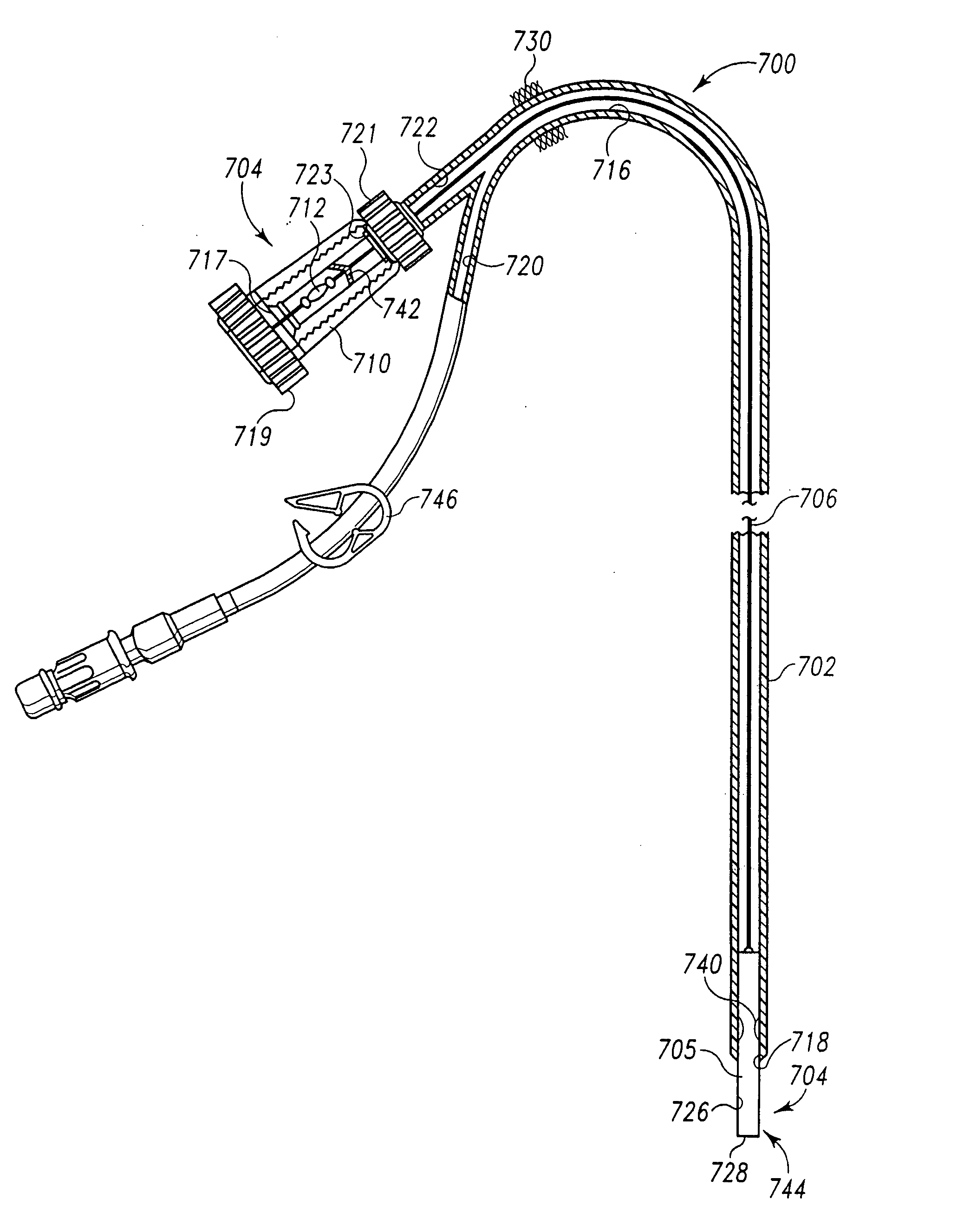 Methods of performing medical procedures with catheter systems having movable member