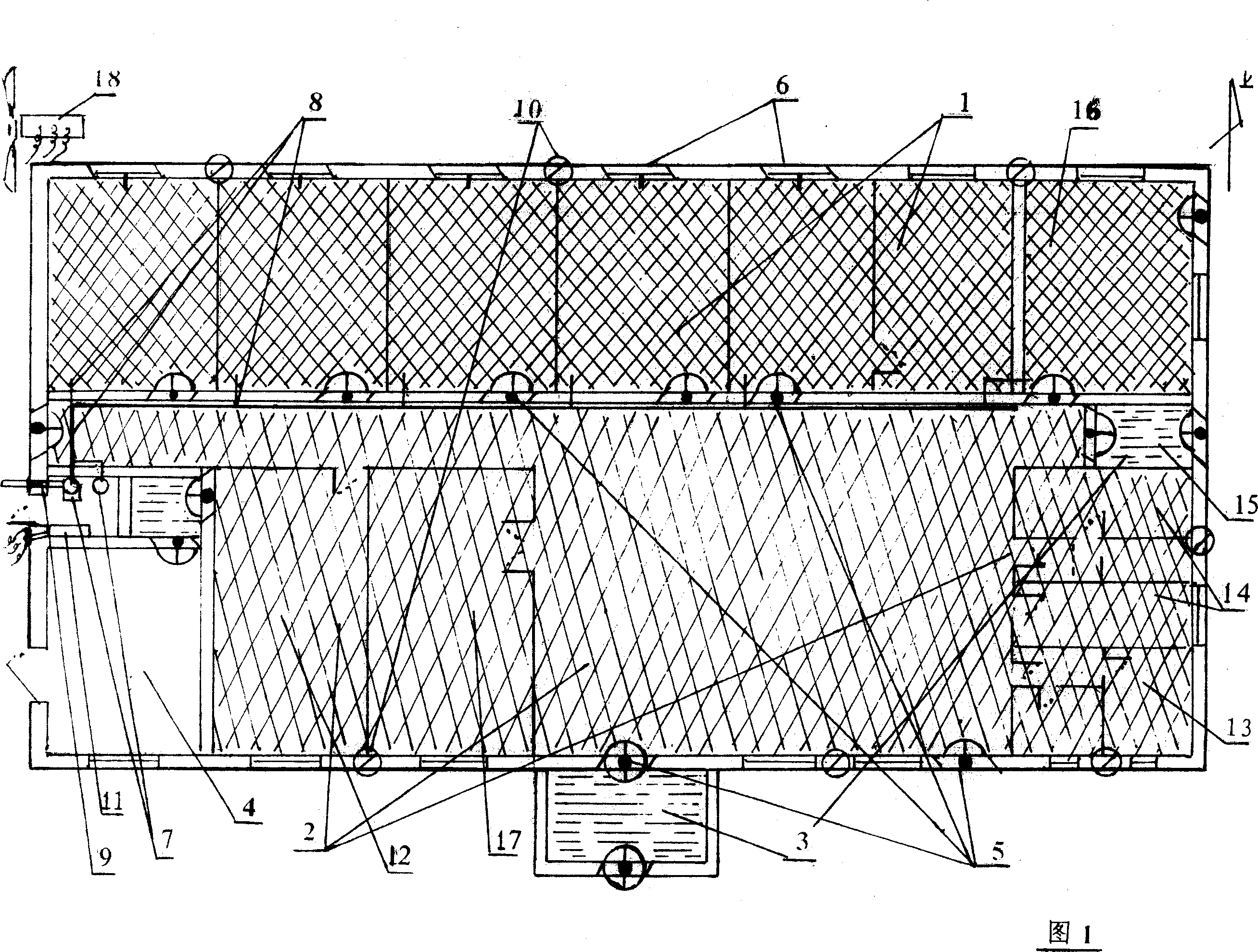 Human settlement construction system of high altitude region explement normal atmosphere environment