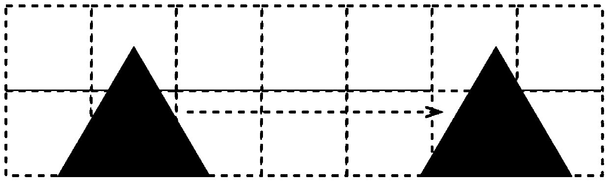 Continuous collision detection method based on spatial subdivision and dynamic bounding box