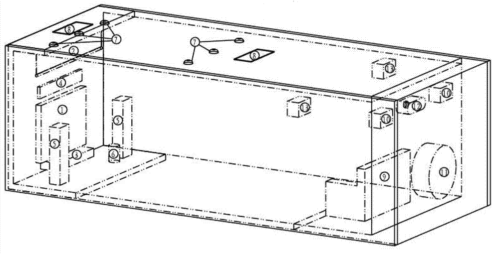 Opening and closing type integrated home theater system