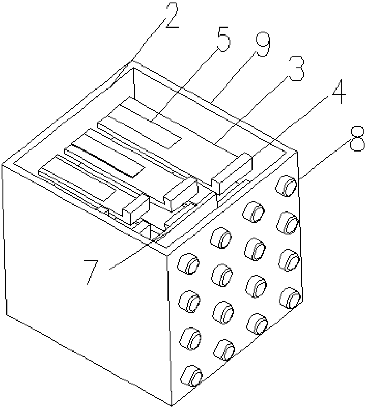 Fault diagnosing and health monitoring device on basis of piezoelectric vibration energy collection