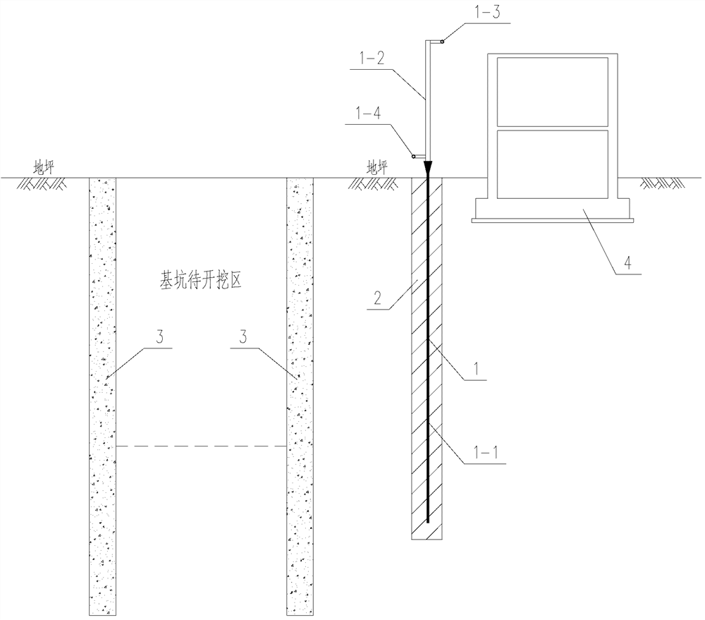 Construction method for compensating foundation pit deformation by using hydraulic side expansion steel sheet piles