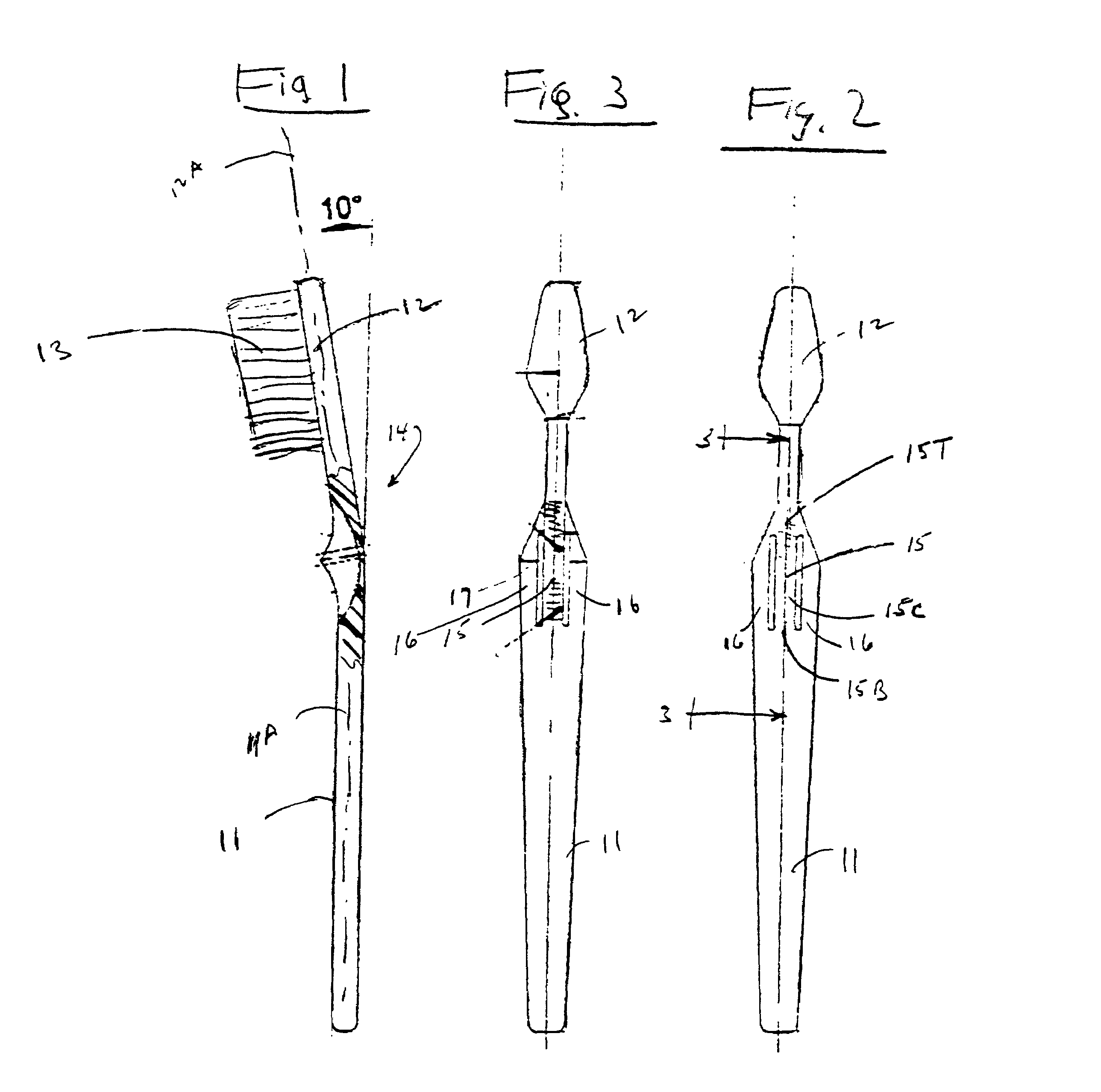 Automatic pressure release toothbrush