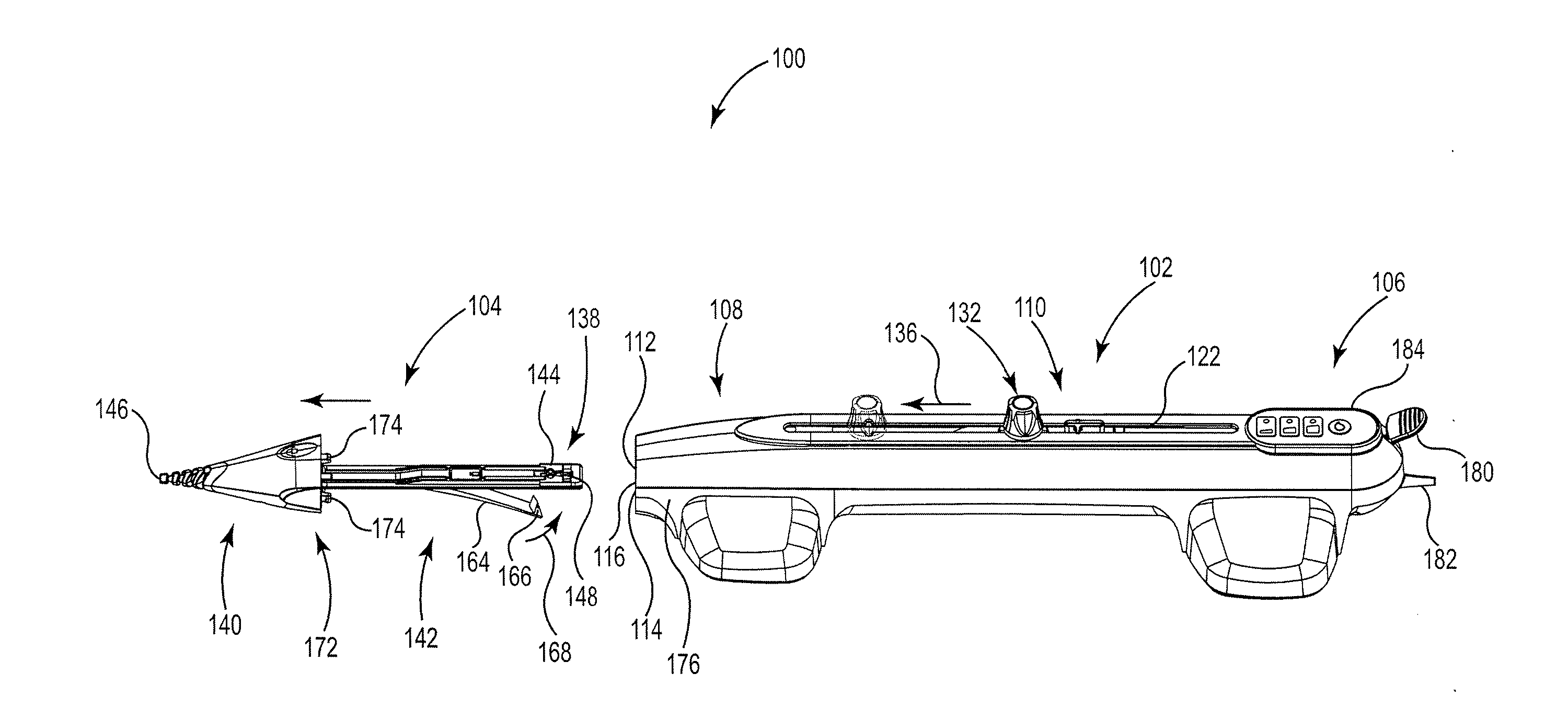 Rotational atherectomy device with exchangeable drive shaft and meshing gears