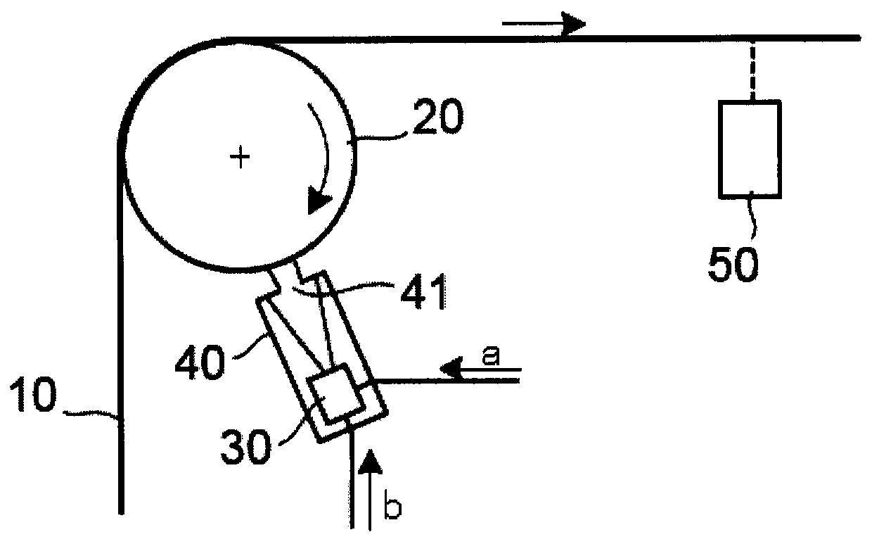 Web manufacturing method, charge control method, and charge control device