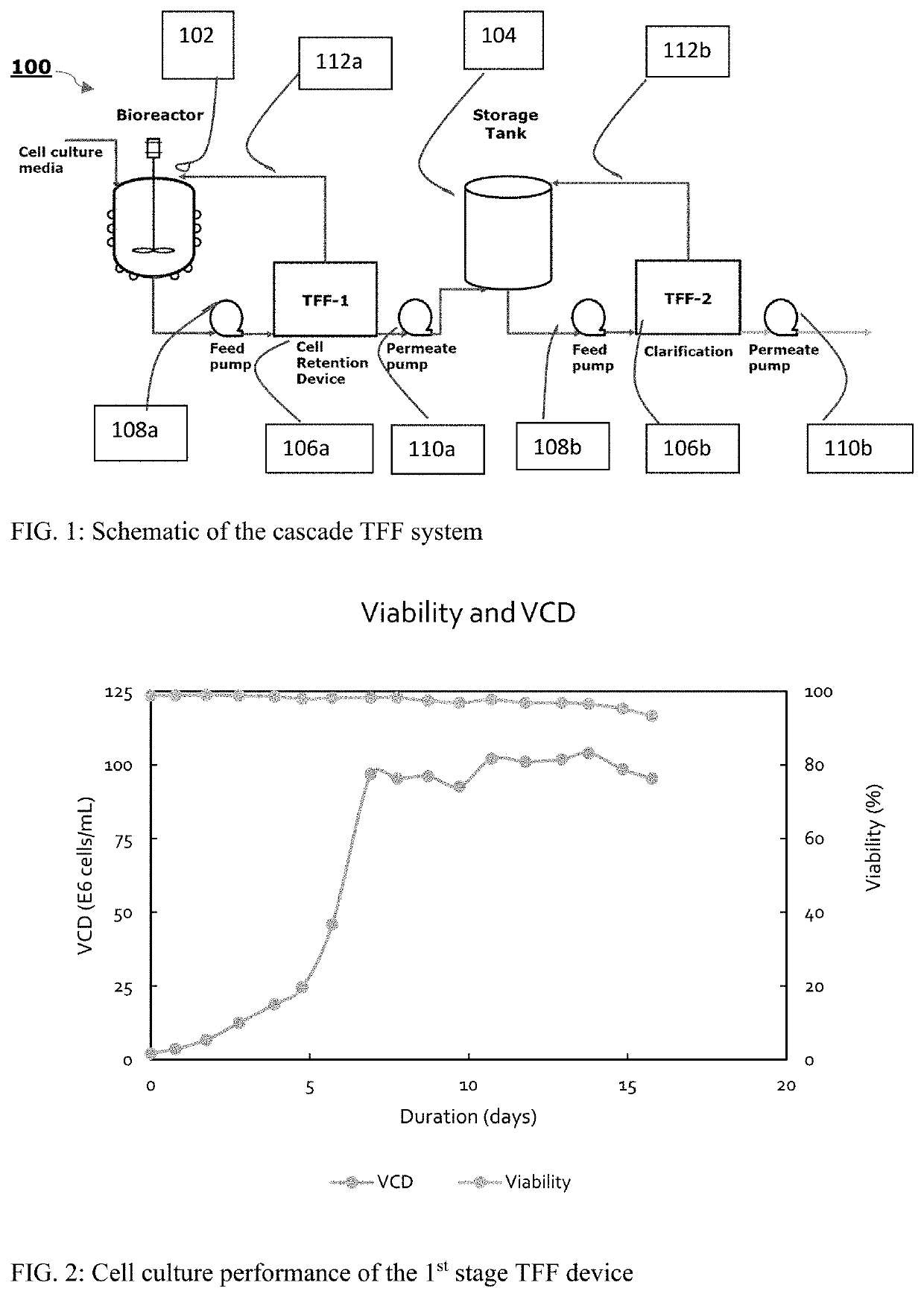 Cascade Tangential Flow Filtration Systems for Perfusion of Cell Culture