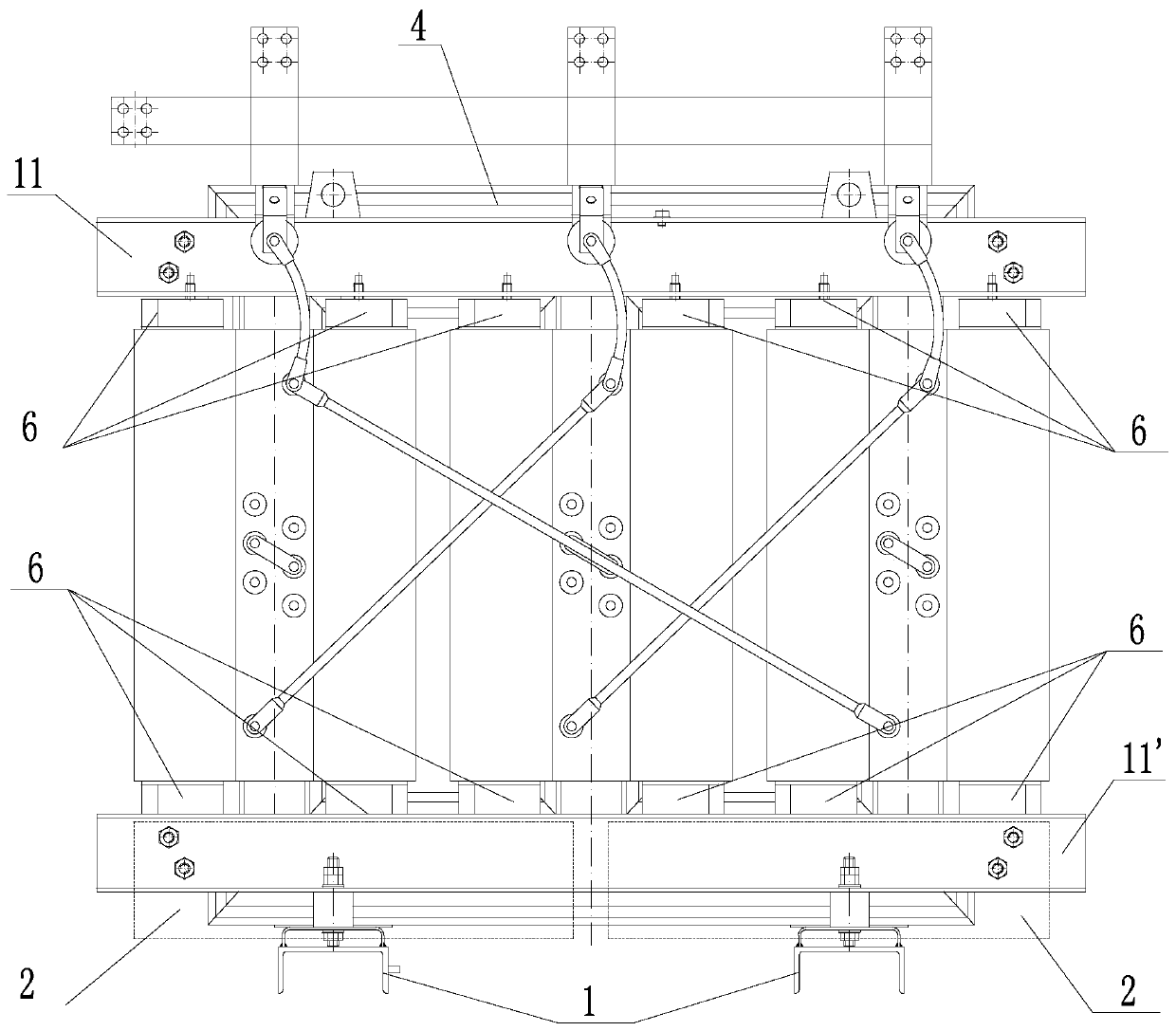 Dry type transformer