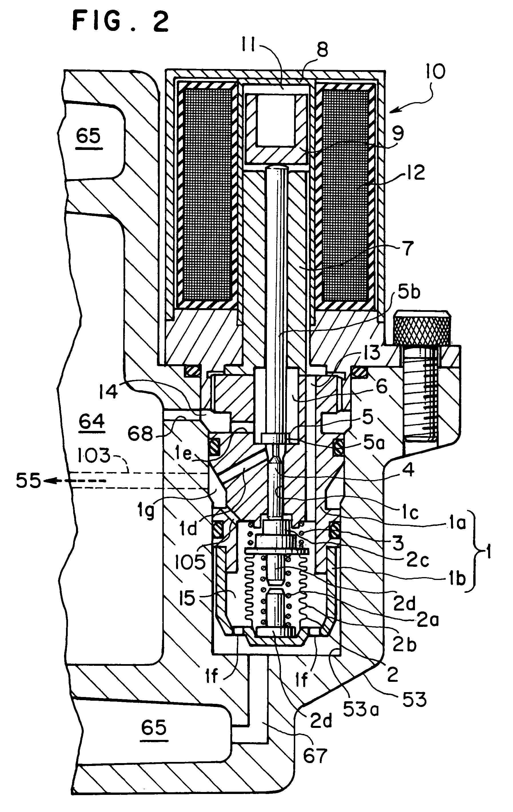 Variable displacement compressor