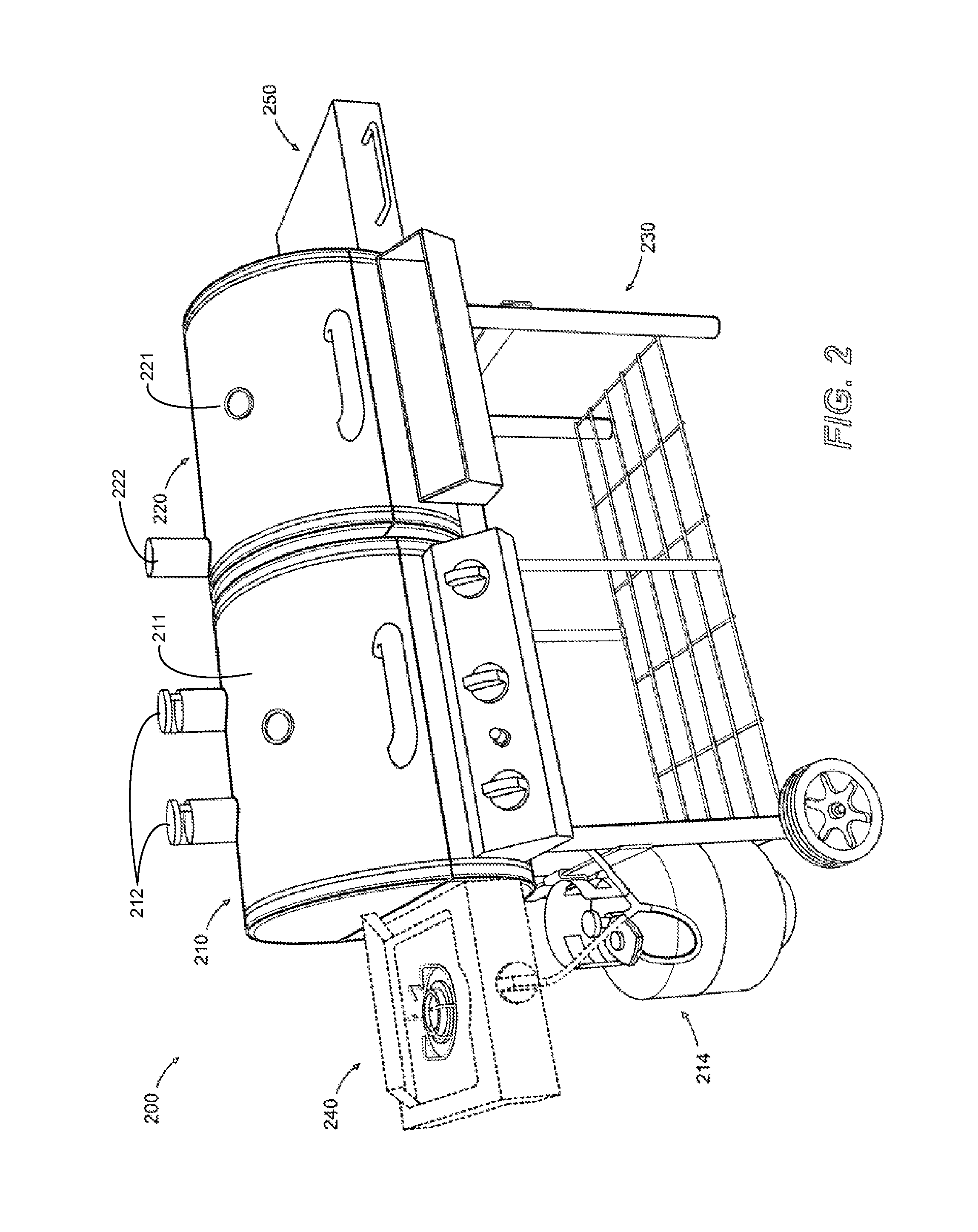 Simultaneous multiple cooking mode barbecue grill