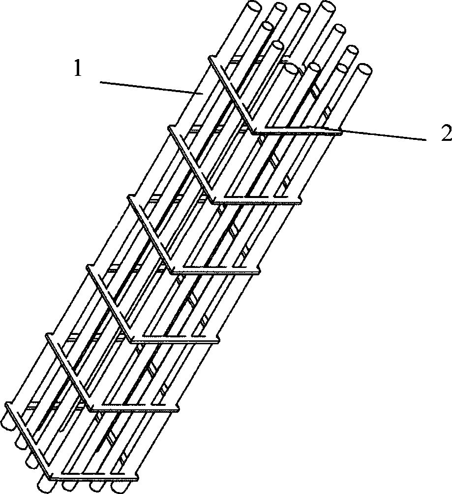 Concrete electrical pole and preparation thereof