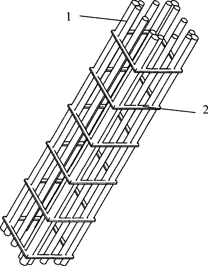 Concrete electrical pole and preparation thereof