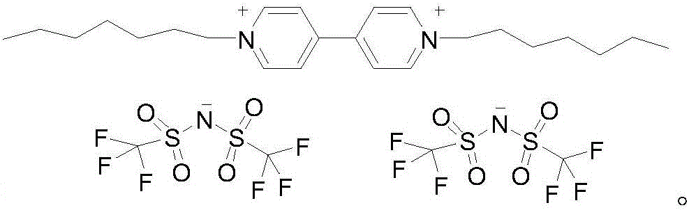 Preparation method of electrochromic liquid crystal thin film material