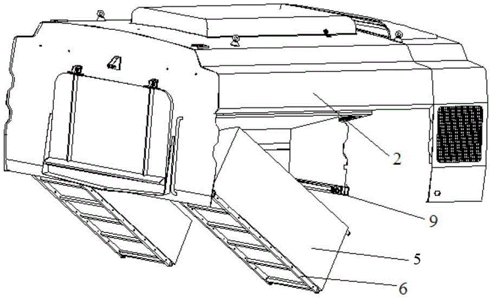 Garbage bin assemblies and road cleaning vehicles