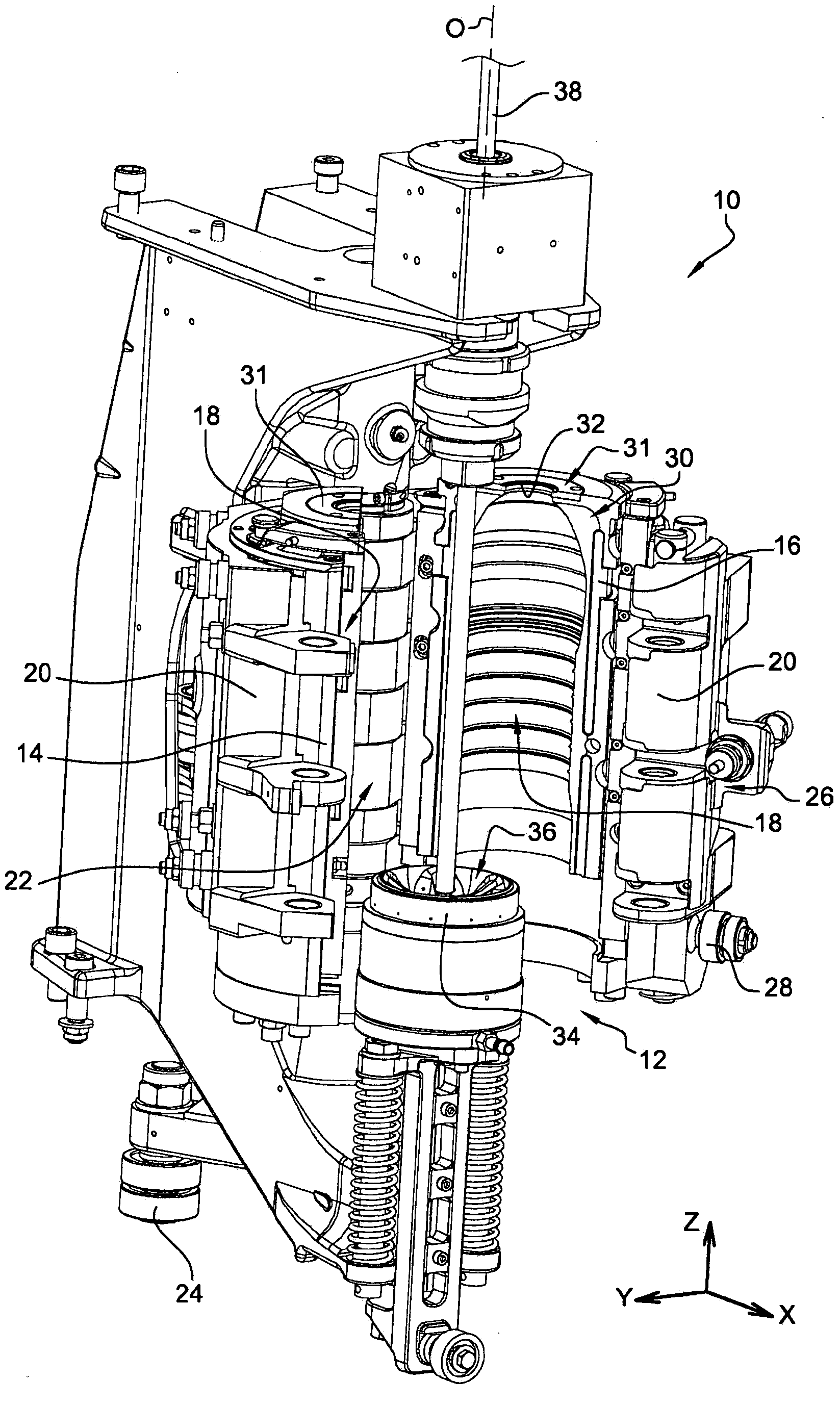 Equipment intended for manufacturing containers from preforms and comprising mold-decontaminating device, and decontamination method