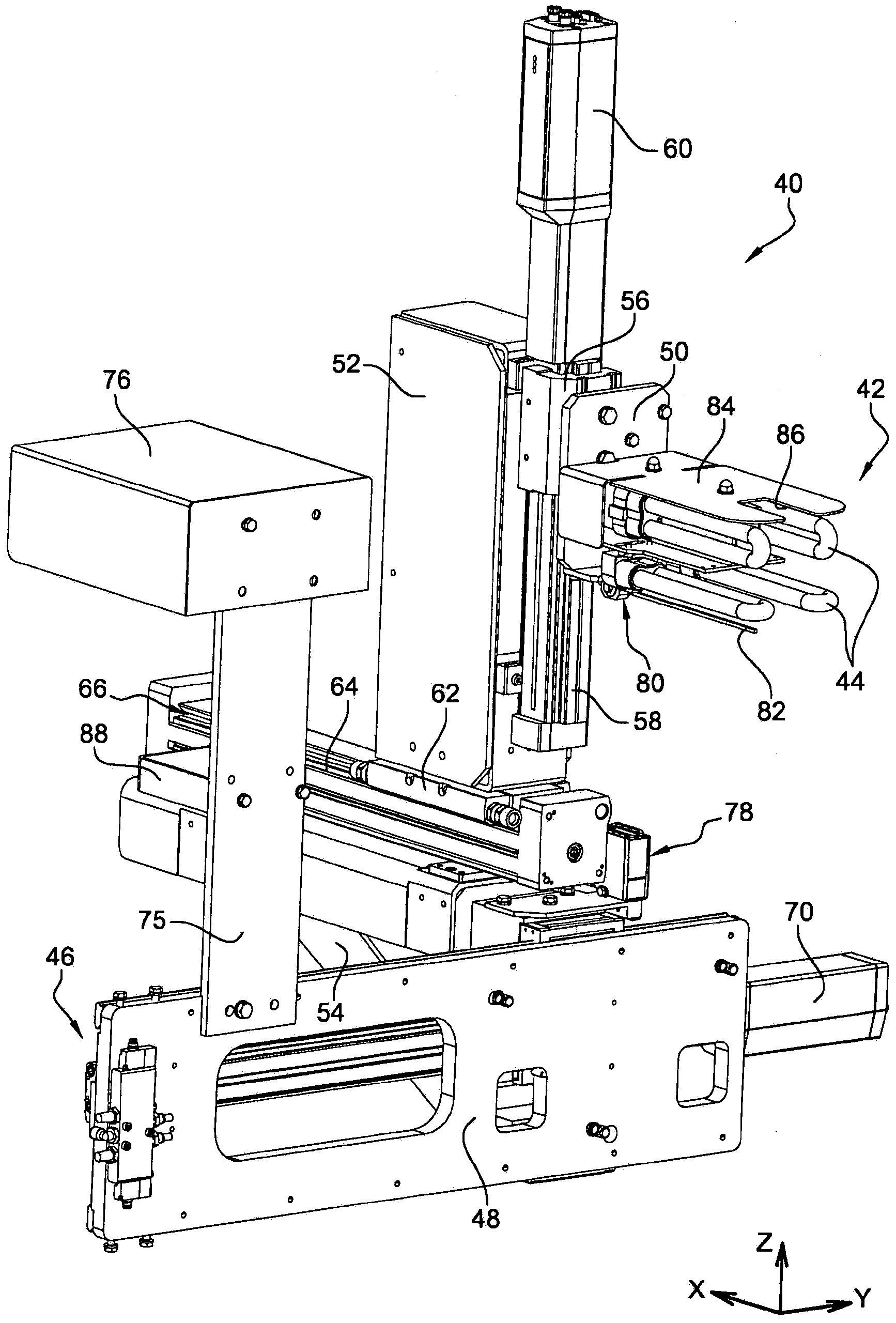 Equipment intended for manufacturing containers from preforms and comprising mold-decontaminating device, and decontamination method