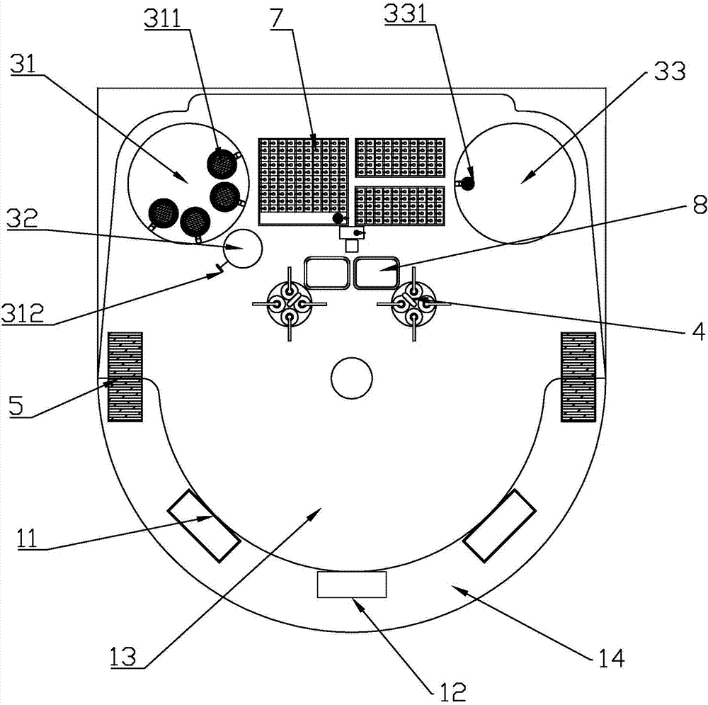 Automatic freshly-made wheaten food vending machine and working method thereof