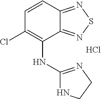 Pharmaceutical composition of tizanidine and process for preparing the same