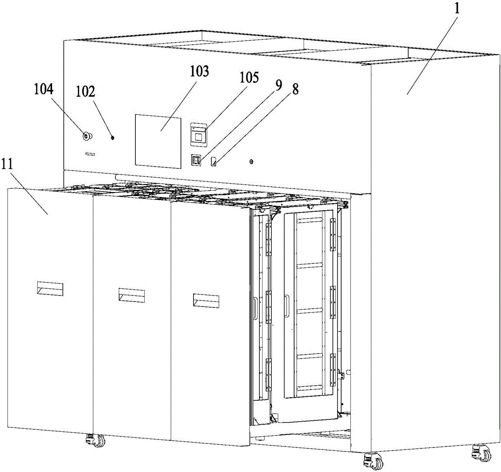 Self-help distribution cabinet of medical supplies