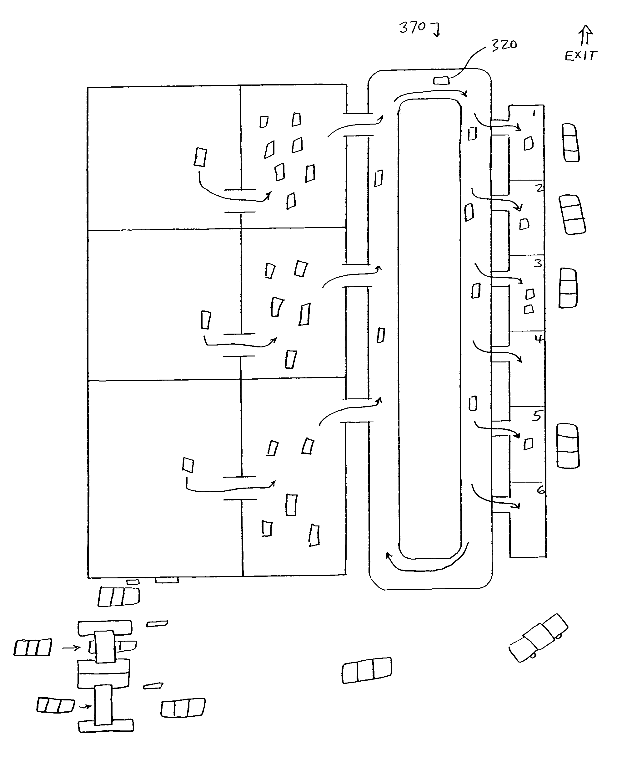 System for merchandize transactions