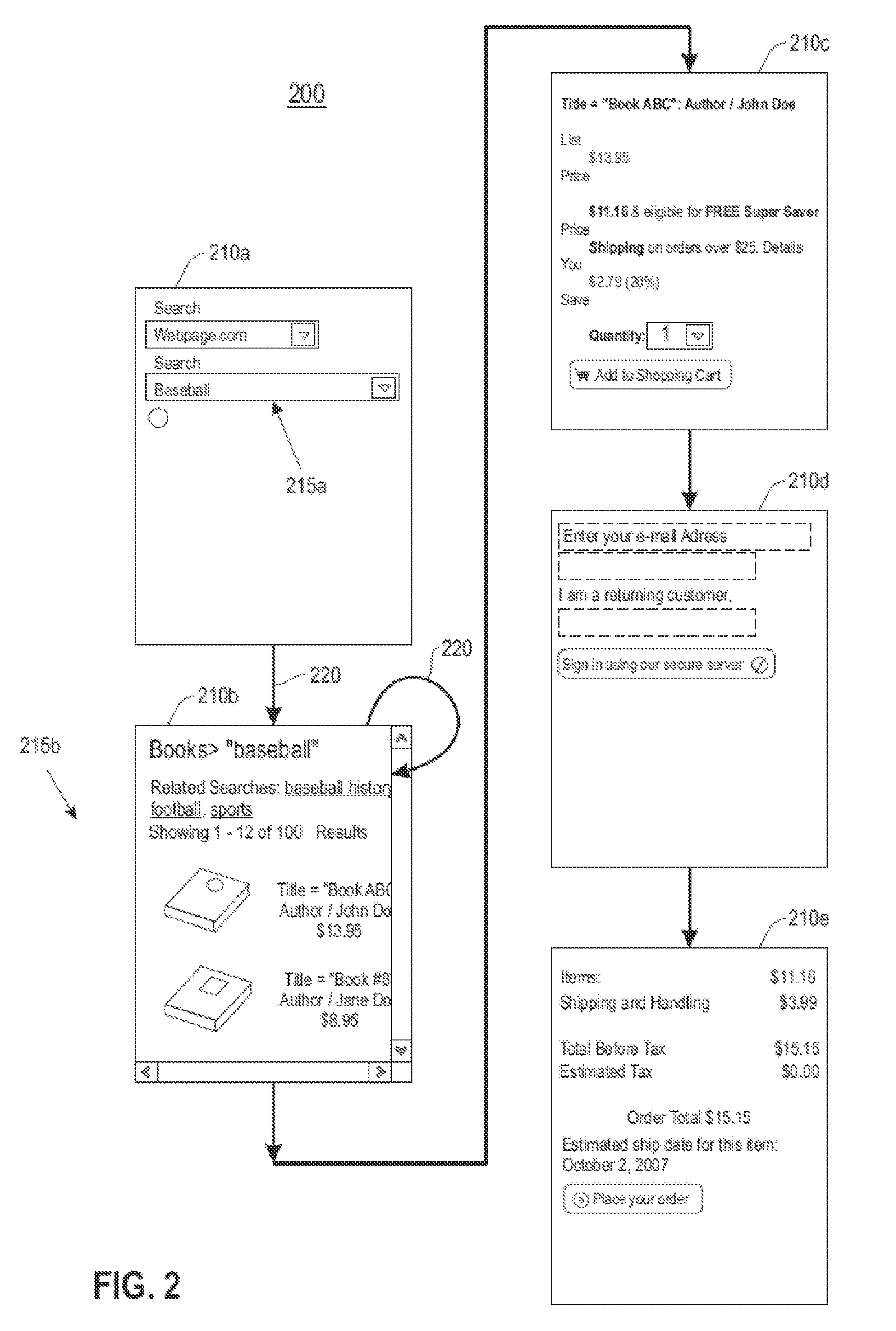 System and method for authoring new lightweight web applications using application traces on existing websites