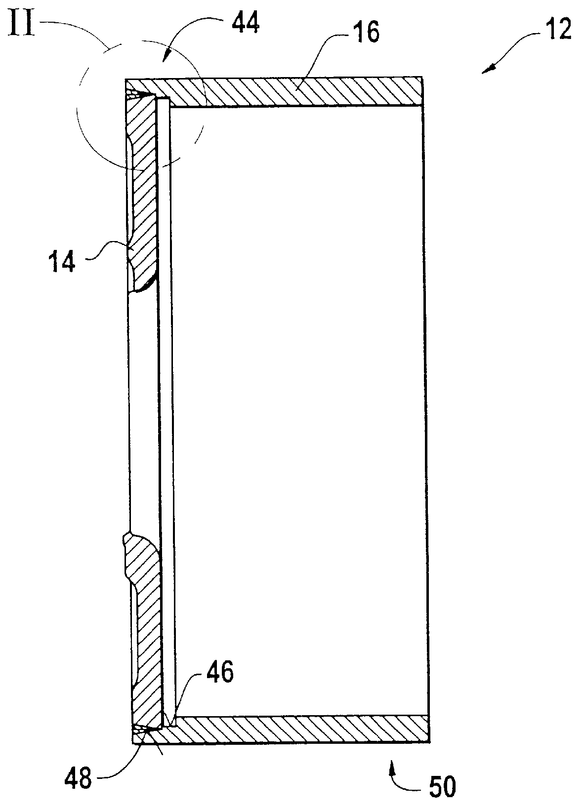 Housing for a multiplate clutch