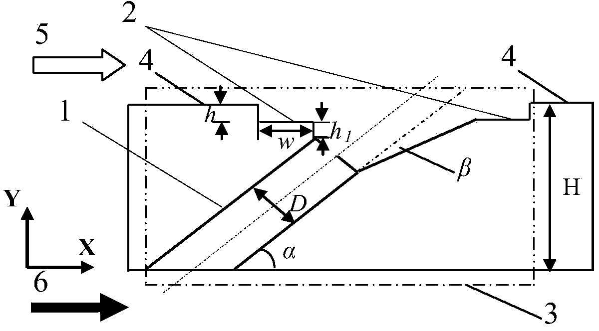 Novel air film hole with improved cooling efficiency