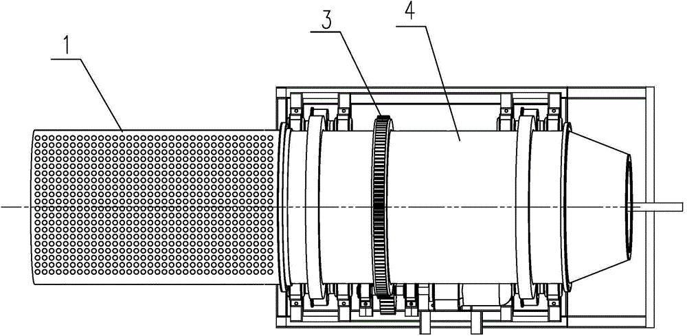 Crushing water washing drum sorting machine