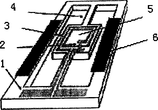 High-sensitivity MEMS photoelectric galvanometer, making and detecting method thereof