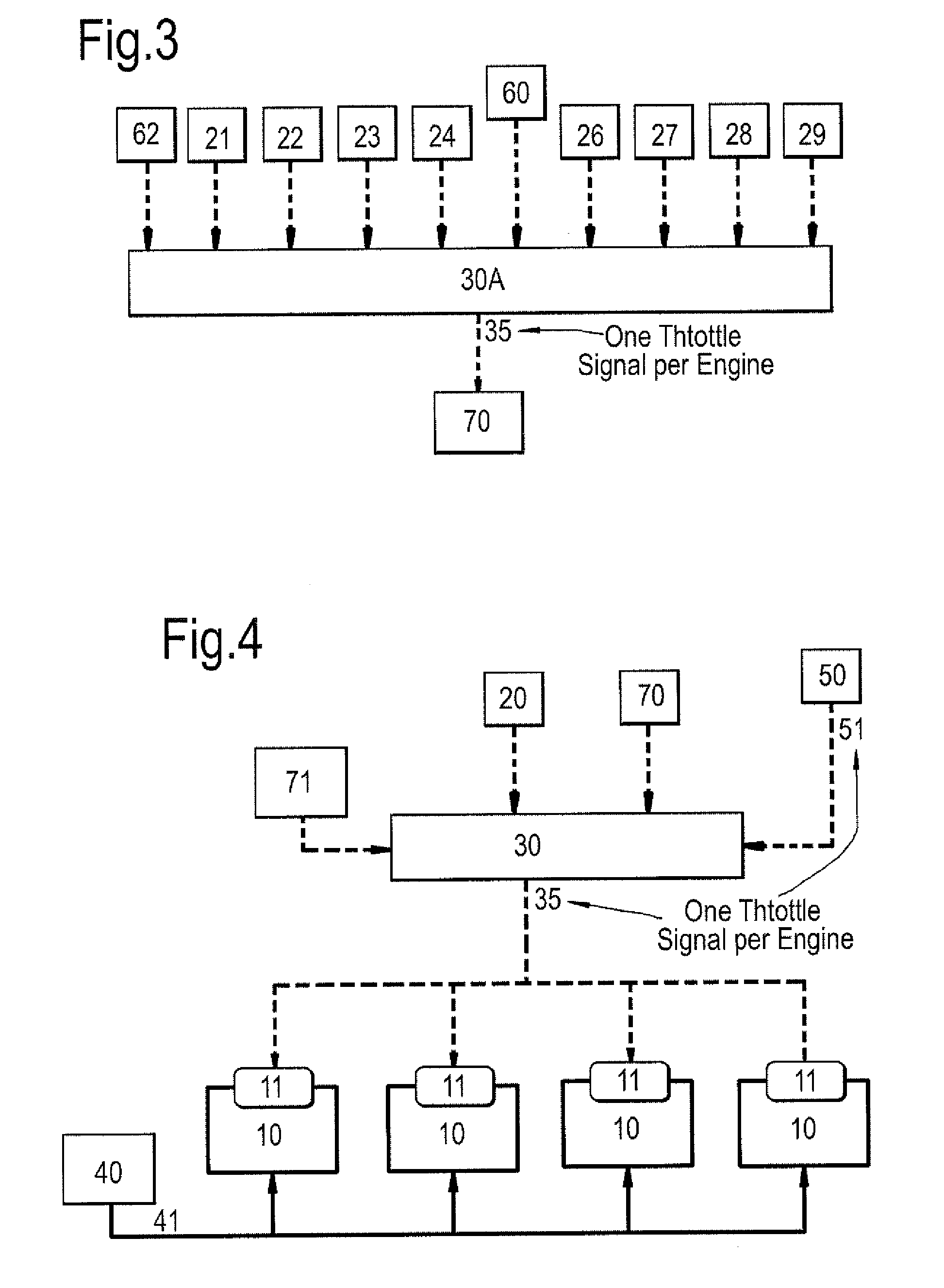 Aircraft vapour trail control system