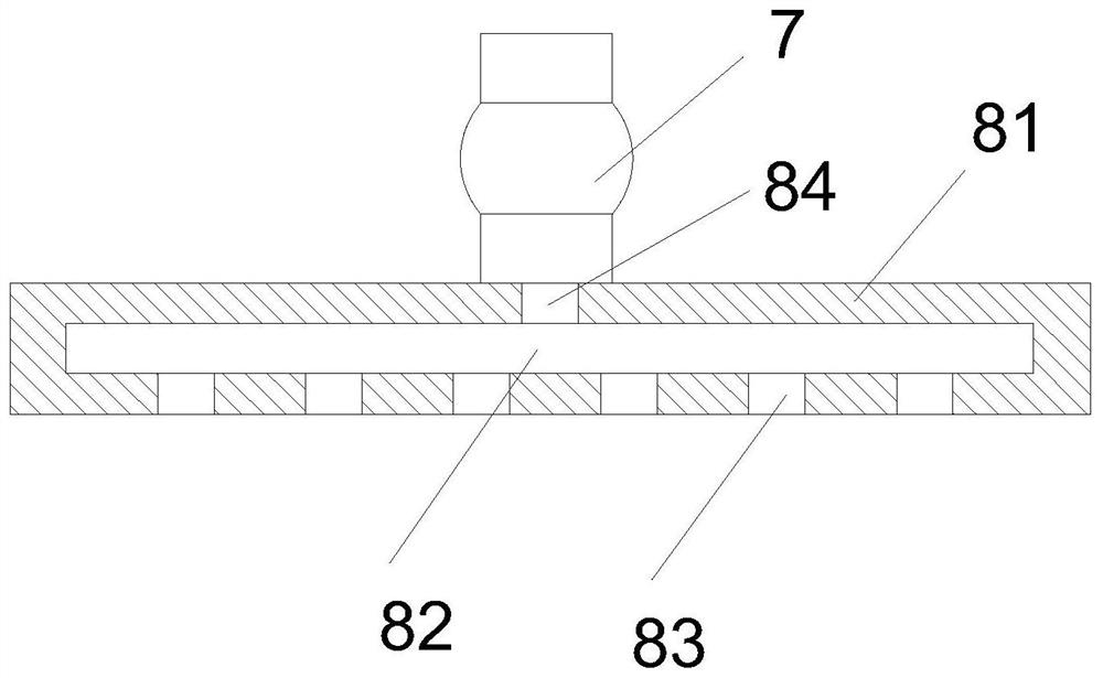 Medical hanging type eye compress instrument capable of being remotely controlled