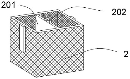 Sewage treatment device suitable for rural areas in cold regions