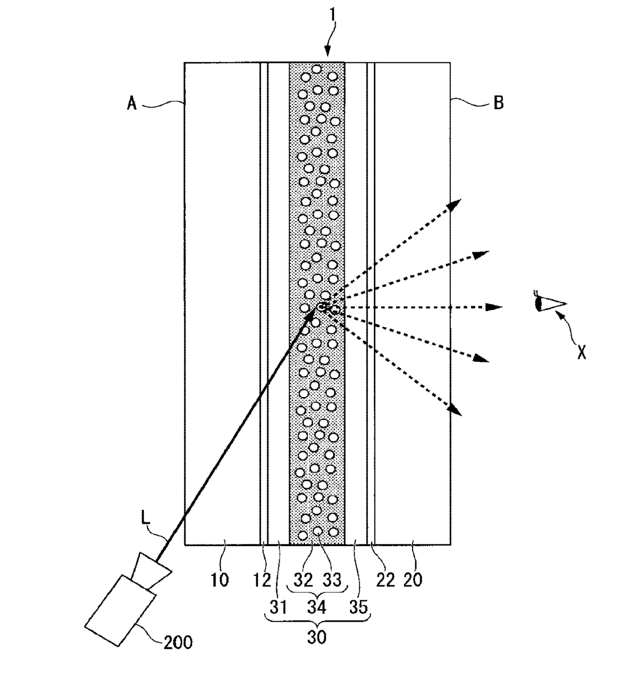 Transmission-type transparent screen, image display system and image display method