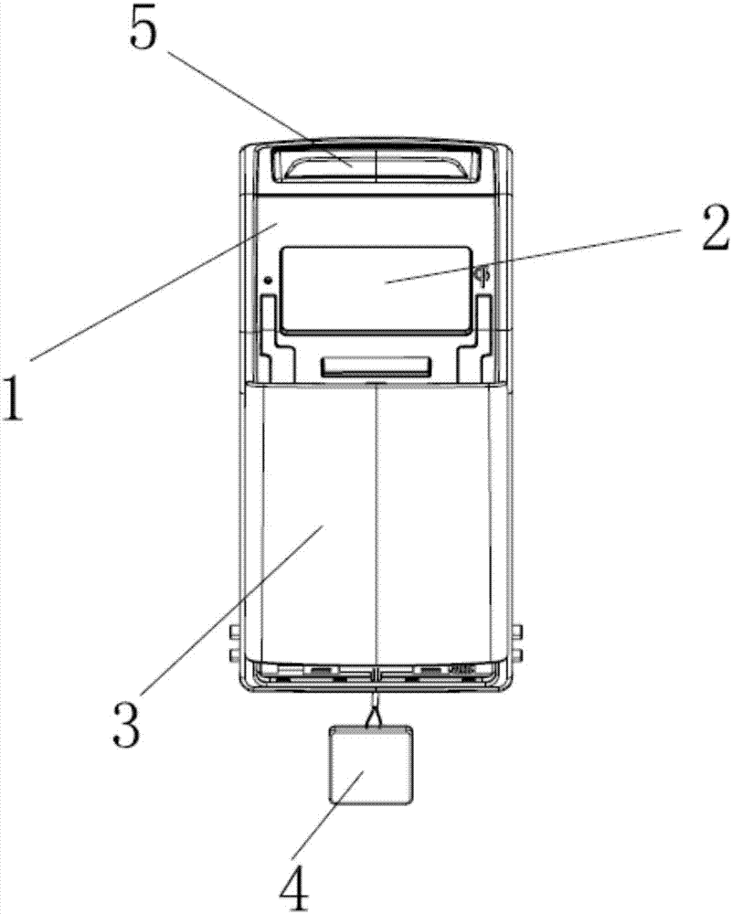 Multifunctional back row centre armrest of car