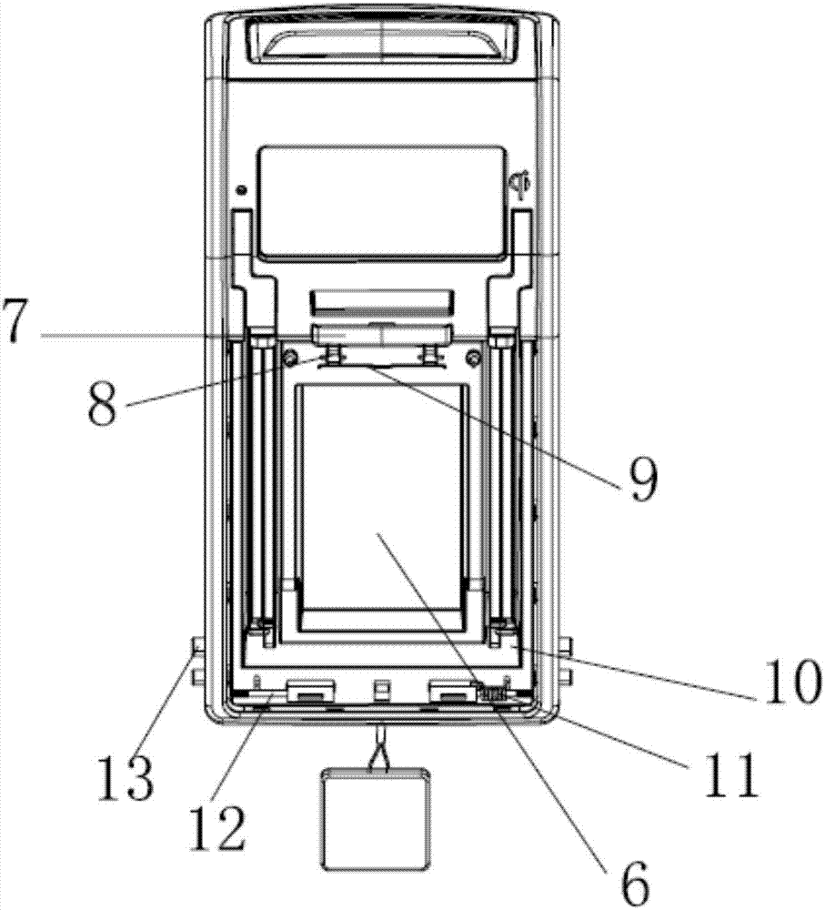 Multifunctional back row centre armrest of car