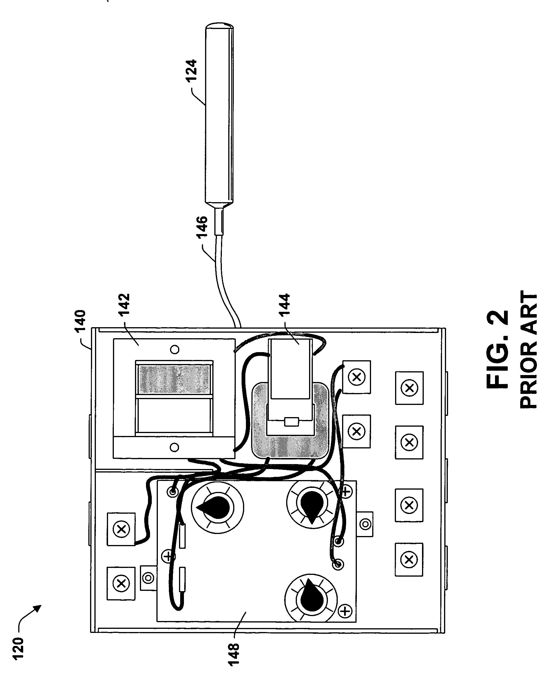 Fail safe HVAC temperature and medium presence sensor