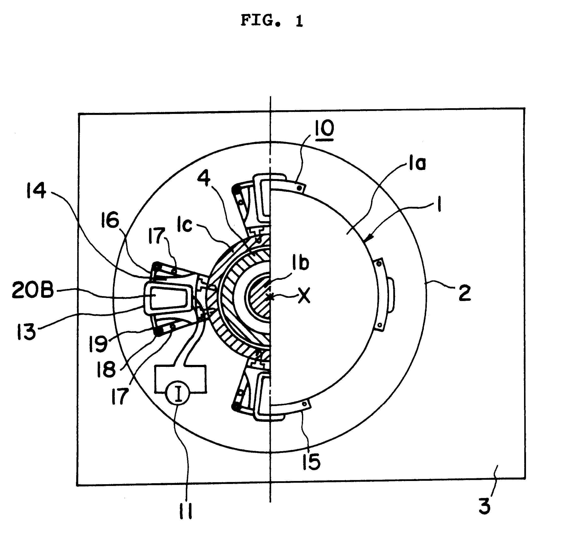 Rotational vibration testing apparatus