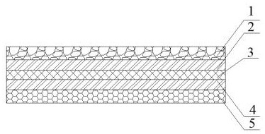 Slow-release antibacterial packaging material and preparation method thereof