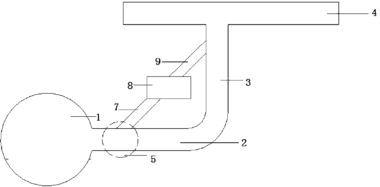 Pipeline capable of reducing influence of thermal stratification