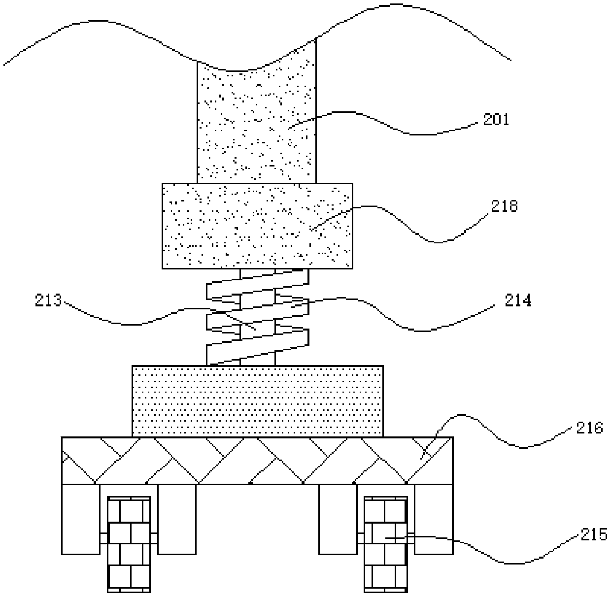 High-performance damping structure