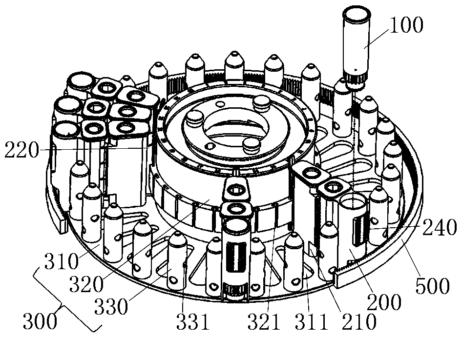 A kind of reagent mixing device and method