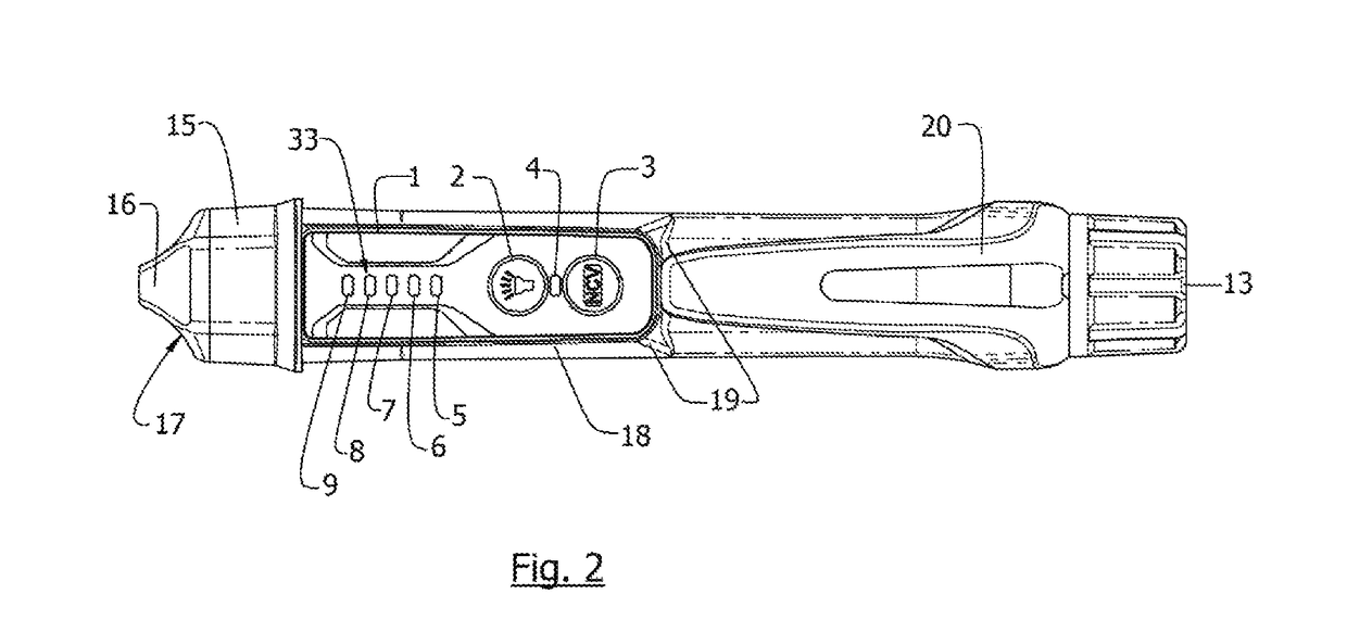 Non-contact voltage detector