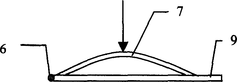 Micro pressure sensor and preparing method thereof