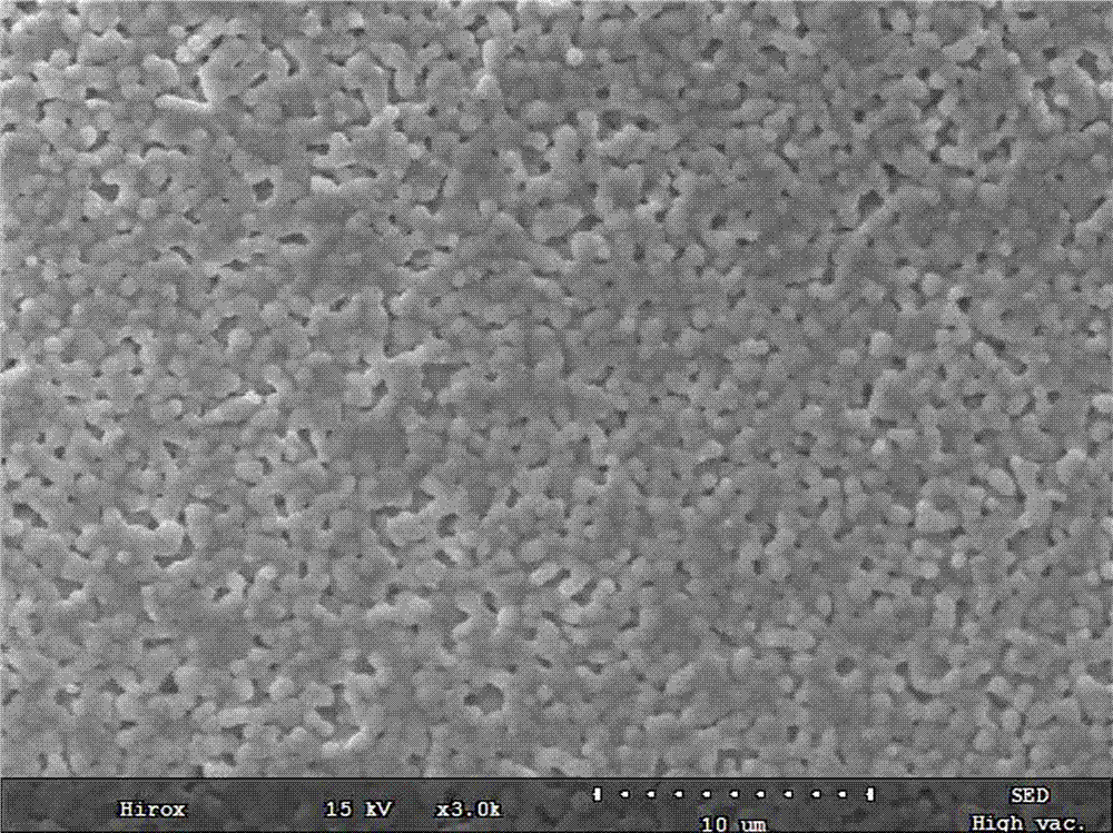 Preparation method of flexible sintered ferrite films