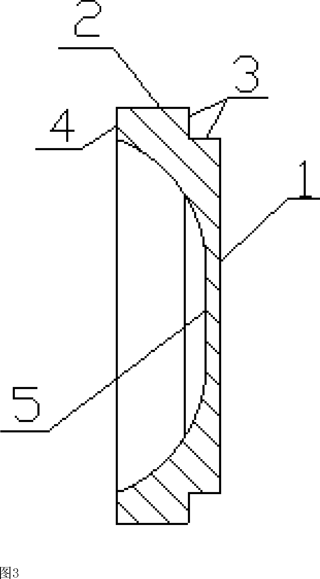 Filling mold and its building operation method