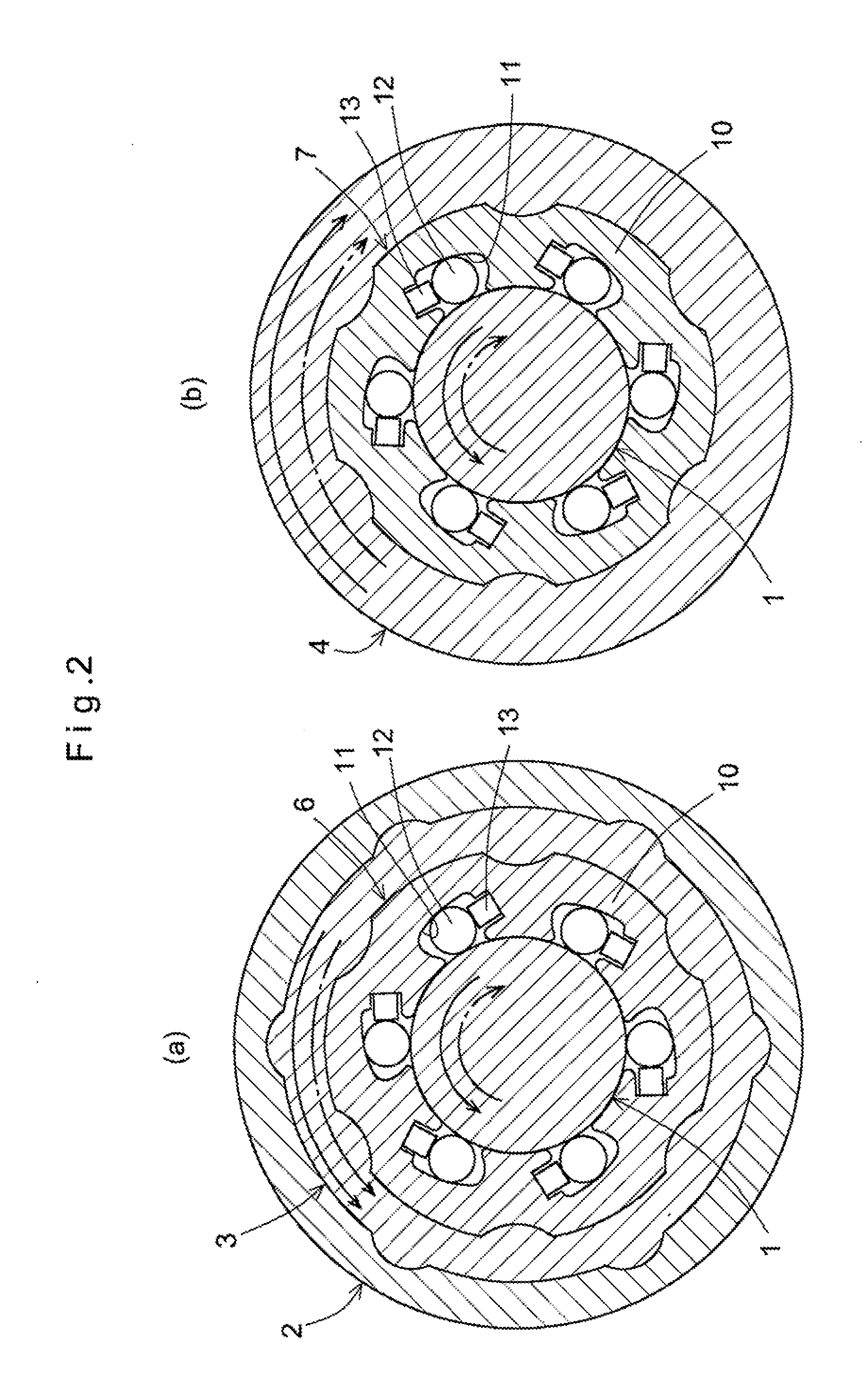 Rotation transmission device