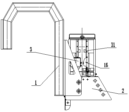 Full-automatic multi-angle label feeding mechanism