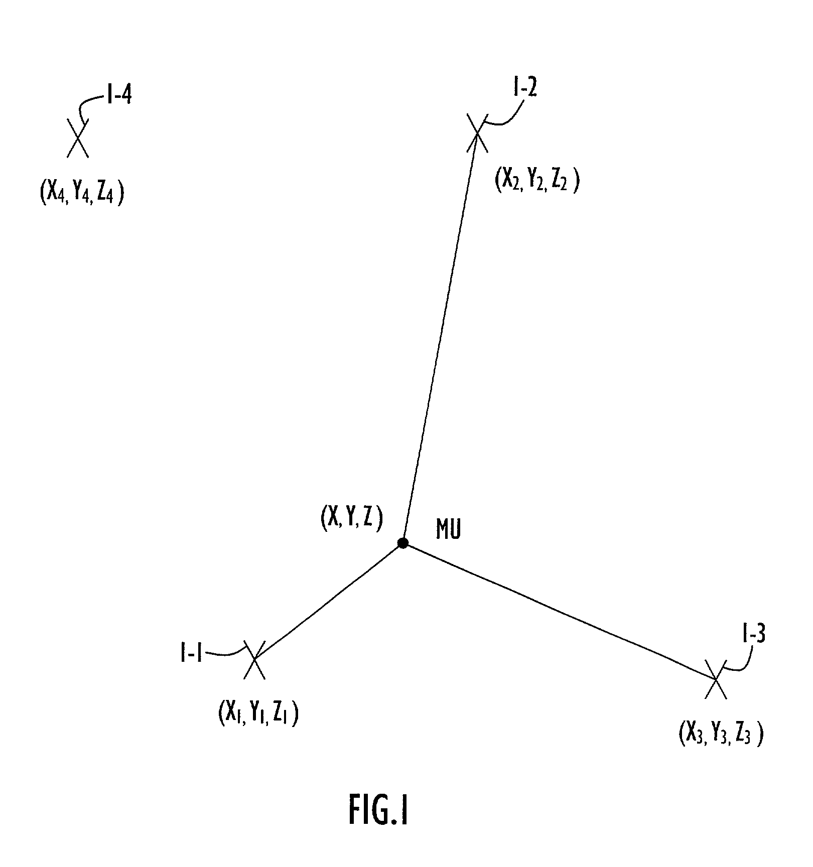 Embedded chirp signal for position determination in cellular communication systems