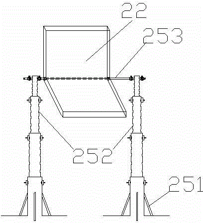 Laboratory experiment system for simulating sliding process of landslide along three-dimensional terrain