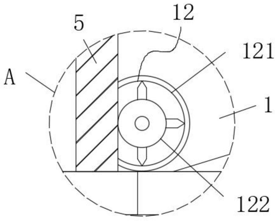 Water outlet system of intelligent frequency conversion center of machine tool