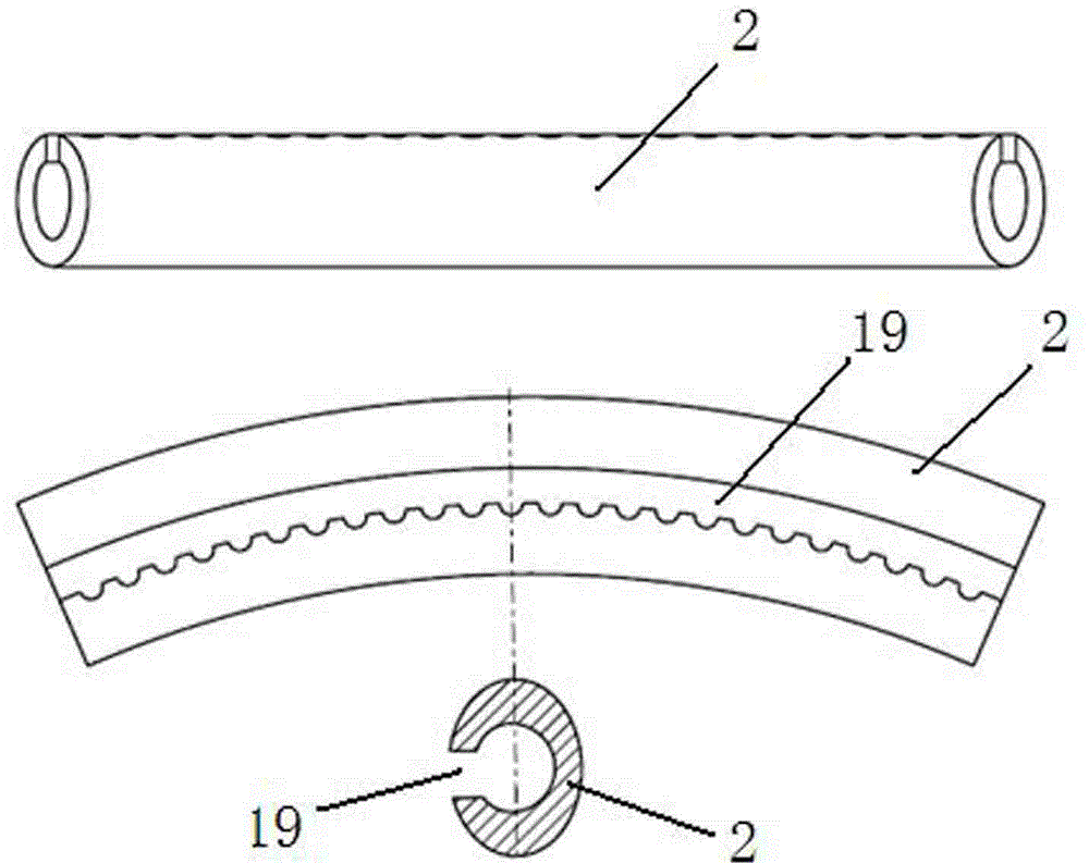 Fresnel polar-shaft type fixed-focus light-gathering device and guide-rod design method thereof